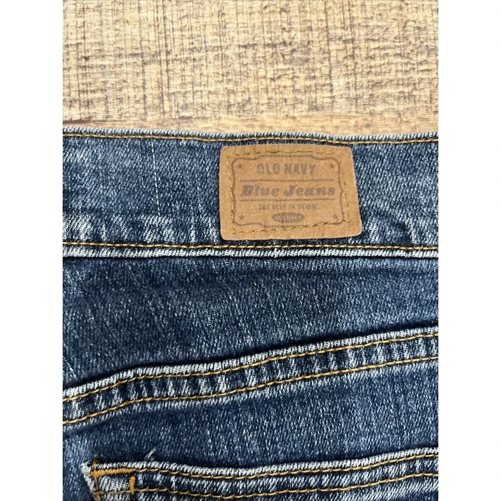 Vintage‎ Old Navy Bootcut Low Waist Jean Sz 8 (2406)